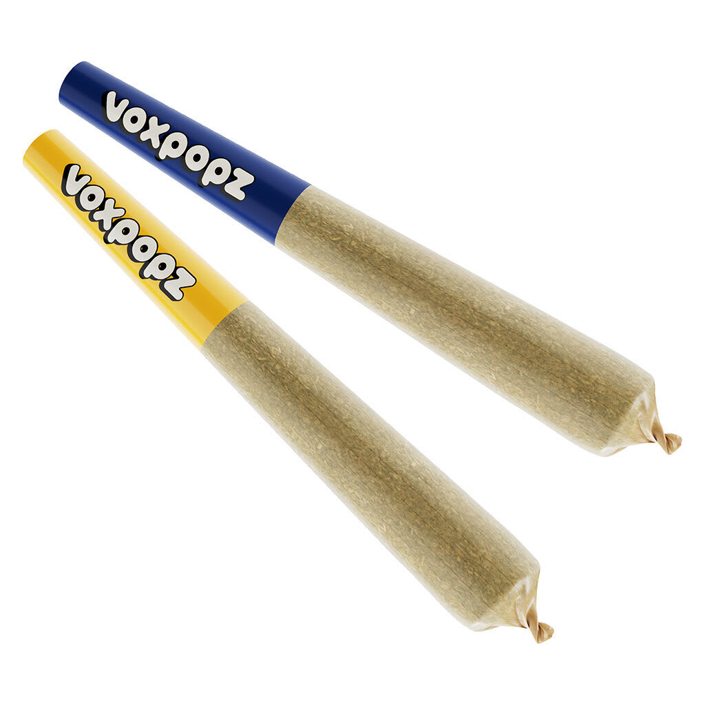 Vox Popz - Infused Pre-Rolls - SHUFFLEZ INDICA DIAMOND INFUSED PRE-ROLLS - (2 x 0.5g)